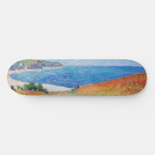 Skateboard Claude Monet - Chemin dans les champs de blé à Pou