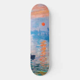 Skateboard Claude Monet - Impression, lever de soleil
