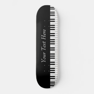 Skateboard Clavier Piano Élégant Personnalisé