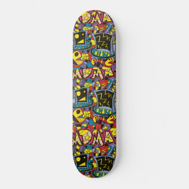 SKATEBOARD CLAVIER SCRIBZ KIDZ / JMT (Recto)