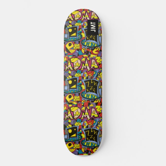 SKATEBOARD CLAVIER SCRIBZ KIDZ / JMT (Recto)
