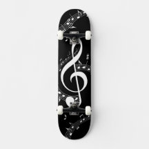 Climacic G Clef Music Black