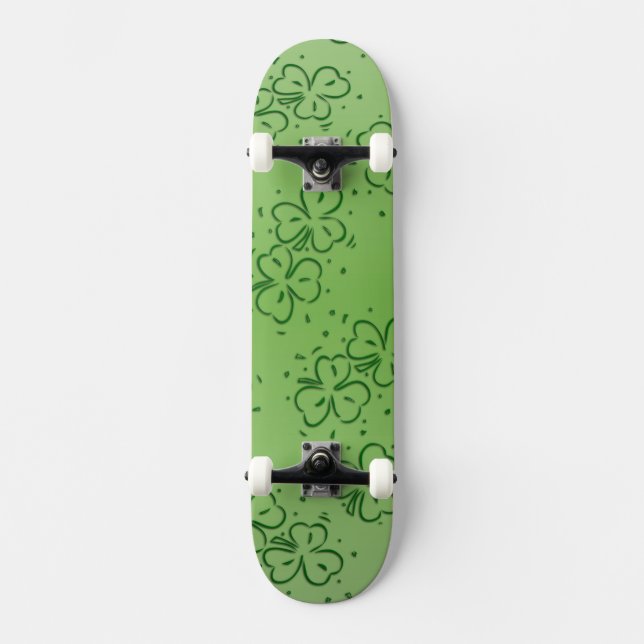 Skateboard Clover (Recto)