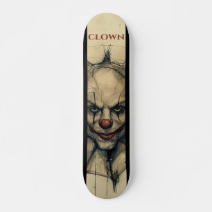Skateboard Clown effrayant