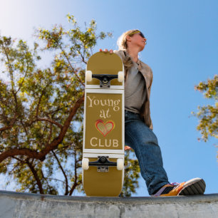 Skateboard Club de planche à roulettes Young at Heart