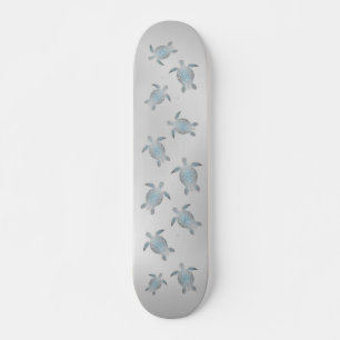 Skateboard Coastal de Silver Sea Turtles