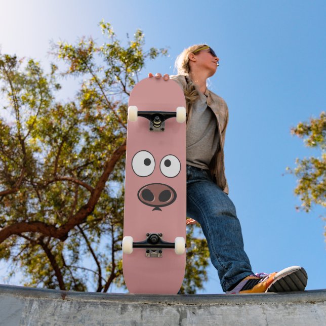 Skateboard Cochon drôle (Extérieur 1)