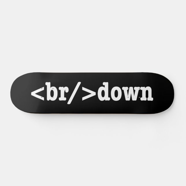 Skateboard code HTML (Horz)