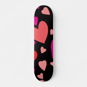Skateboard Coeur de papier décoratif 1