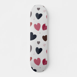 Skateboard Coeurs 3