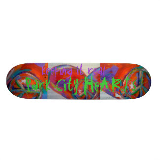 Skateboard Coeurs de Park City