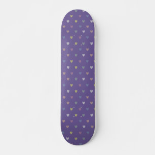 Skateboard Coeurs minuscules polka sur violet violet Ultra vi