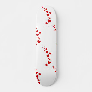 Skateboard Coeurs rouges Valentine Special