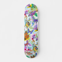 Colorful Butterflies and Flowers