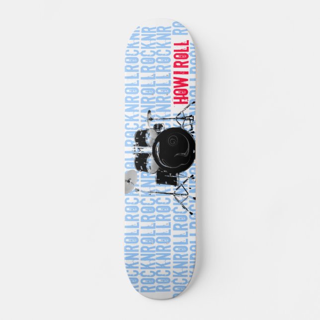 SKATEBOARD COMMENT JE ROULE (Recto)