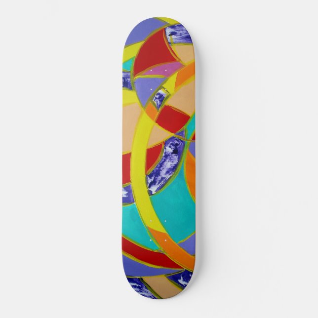 Skateboard Composition #5 par Michael Moffa (Recto)