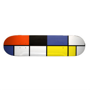 Skateboard Composition A de Piet Mondrian - Art Moderne Abstr