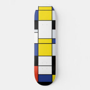 Skateboard Composition A de Piet Mondrian - Art Moderne Abstr