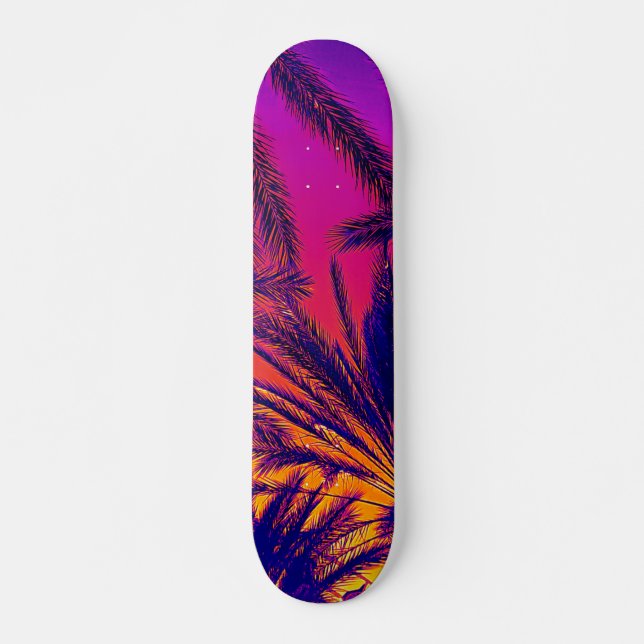Skateboard Comté d'Orange de palmiers de la Californie (Devant)