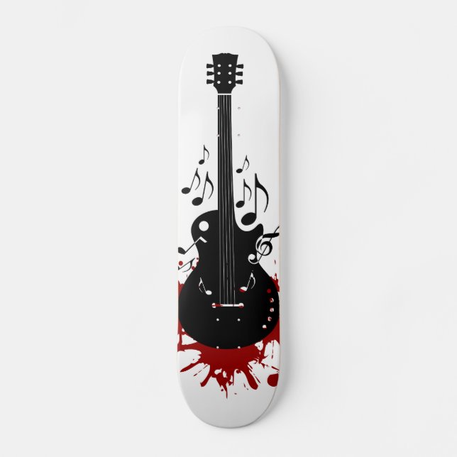 Skateboard Conception abstraite de planche à roulettes de (Recto)