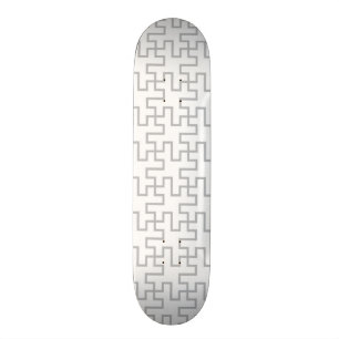 Skateboard Conception abstraite géométrique de plancher