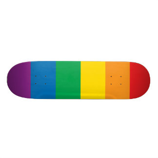 Skateboard Conception colorée d'arc-en-ciel de la fierté |