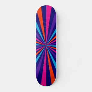 Skateboard Conception colorée des roues tournantes