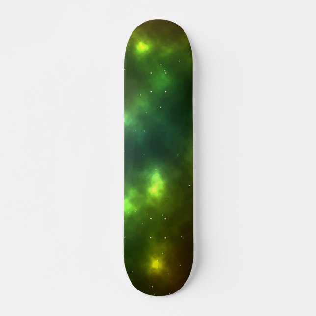 Skateboard Conception de constellations de l'espace cosmique  (Devant)