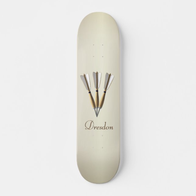 Skateboard Conception de fléchettes Monogram (Devant)