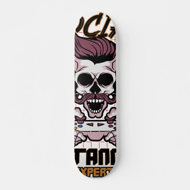 Skateboard Conception de jeux d'expert en distanciation socia (Devant)