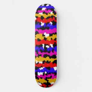 Skateboard Conception de Motif Abstrait irrégulier en milieu