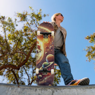 Skateboard Conception de planches à roulettes Space & Planet