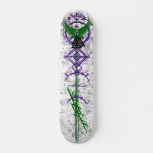 Skateboard Conception de poches à ordures viking
