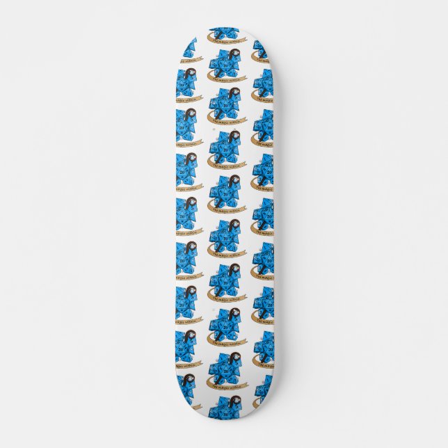 Skateboard Conception des dés de sorcier (Devant)