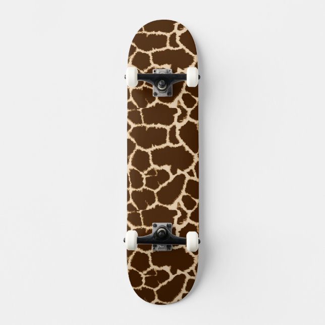 Skateboard Conception d'impression de girafe (Recto)