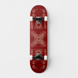 Skateboard Conception géométrique d'inspiration tribale en no