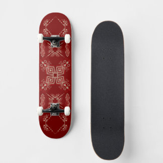 Skateboard Conception géométrique d'inspiration tribale en no
