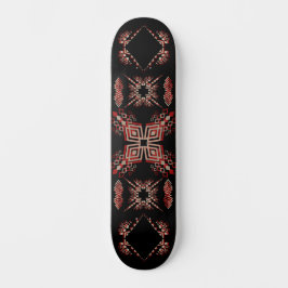 Skateboard Conception géométrique d'inspiration tribale en no