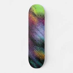 Skateboard Conception psychédélique abstraite multiple