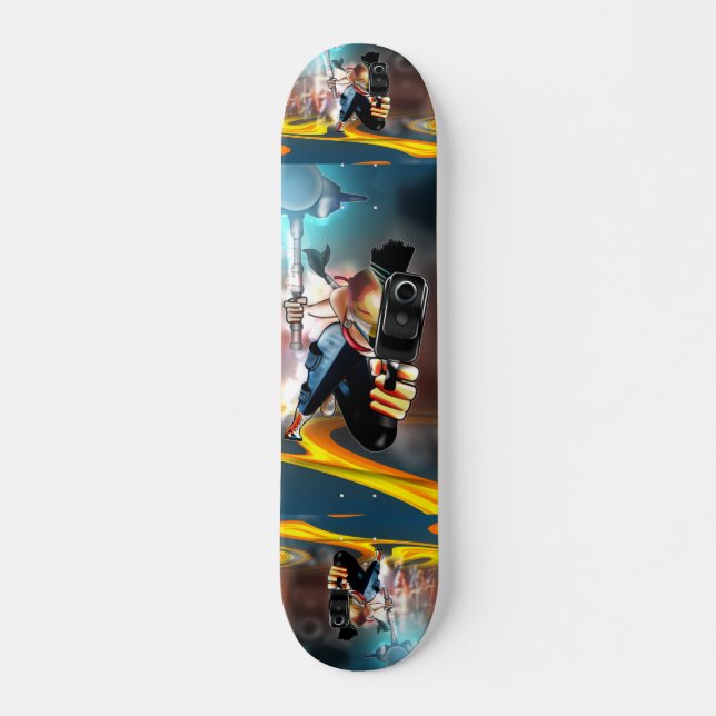 Skateboard Condor sauvage (Devant)
