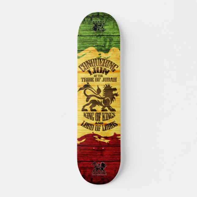 Skateboard conquête du skateboard_pro de lion (3) (Devant)