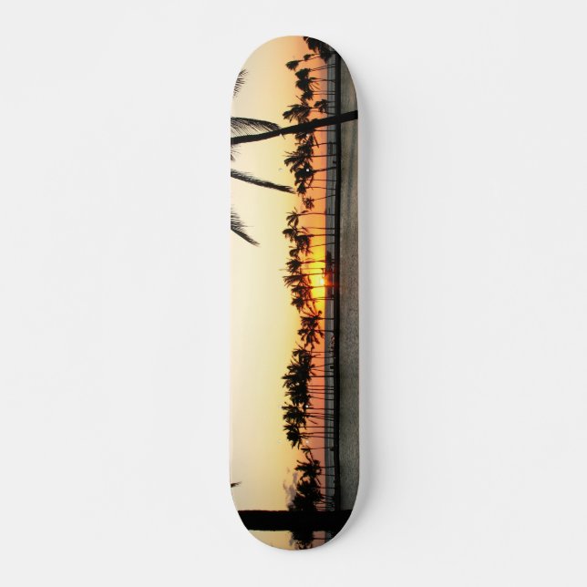 Skateboard Conseil de coucher du soleil de Kona (Devant)