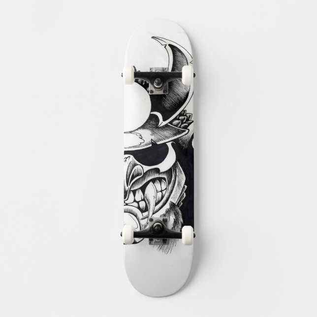 Skateboard Conseil de guerrier (Recto)
