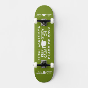 Skateboard Conserver le calme et l'étude sur les skis personn
