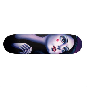 Skateboard Contact d'albâtre et une langue arsenicale
