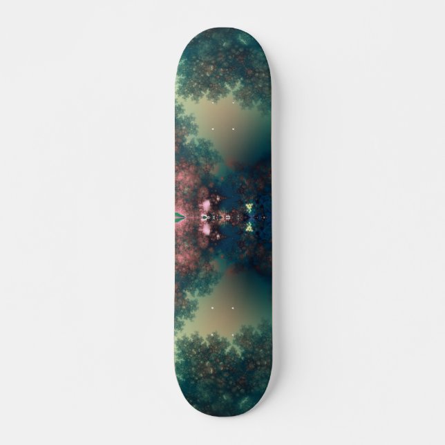Skateboard Conte de fée vert (Devant)