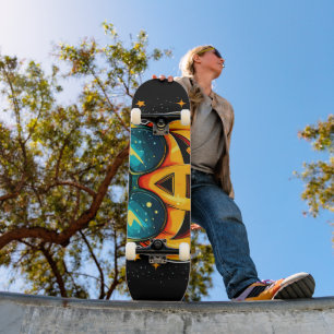 Skateboard Cool cosmique Jack-O-Space