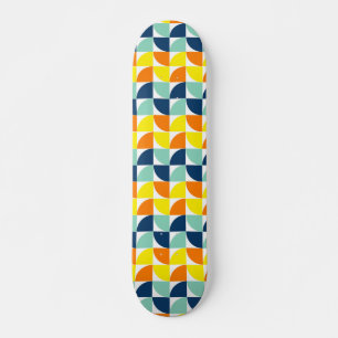Skateboard Cool géométrique moderne du milieu du siècle