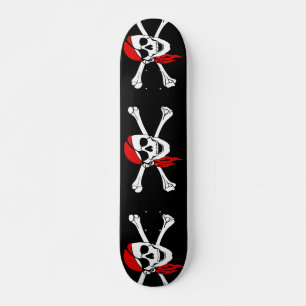 Skateboard Cool Pirate
