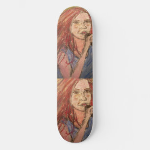 Skateboard Coolest Rocker Girl